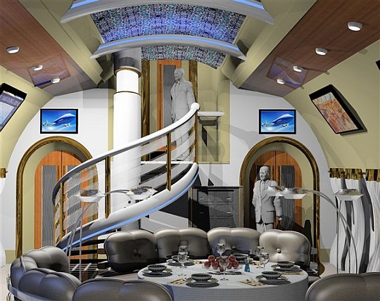 VIP-designs for airplanes