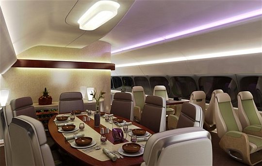 VIP-designs for airplanes
