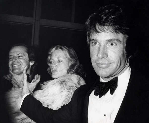   (Jack Nicholson),   (Lauren Bacall)    (Warren Beatty), CBS Inaugural Gala, 19  1977.