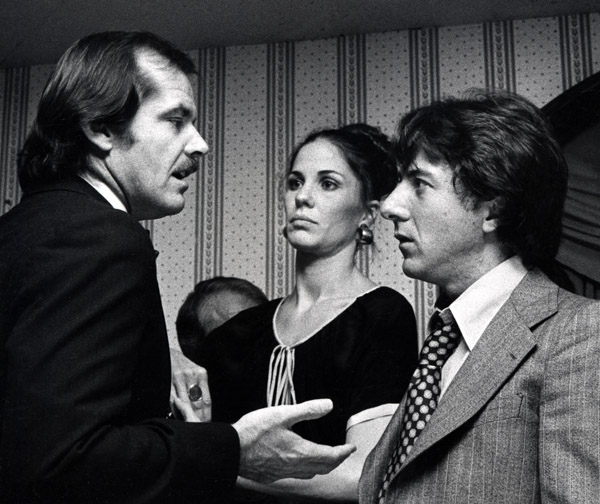   (Jack Nicholson)    (Dustin Hoffman), National Academy of TV Arts and Sciences Salute to Bob Evans, 30  1975.