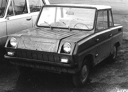 Some history and tunning of soviet car for invalids 3