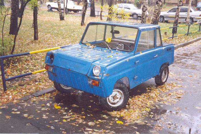 Some history and tunning of soviet car for invalids 4