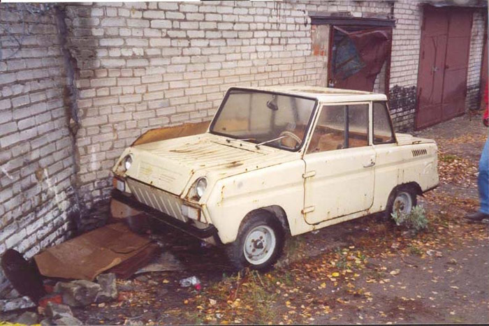 Some history and tunning of soviet car for invalids 6