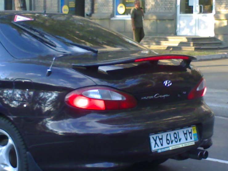 Ukrainian car plates 1