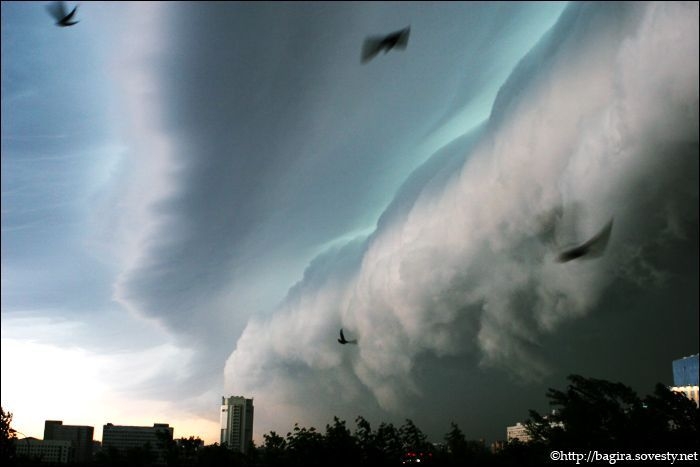 a storm cloud in Moscow 1
