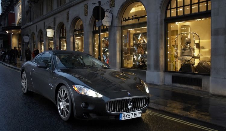 Salvatore Ferragamo luggage for Maserati GranTurismo
