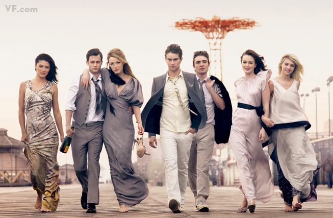   Gossip Girl Photograph by Mark Seliger; styled by Jessica Diehl.