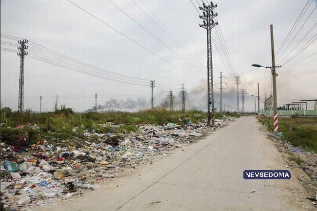Китайский город по переработке электро-отходов (25 фото)