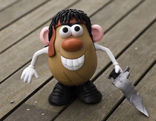 Мистер картошка - попигрушка, модифицированная пластилином :) 32 фото