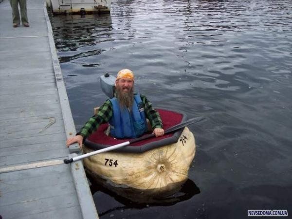 Лодка из тыквы (11 фотографий), photo:1