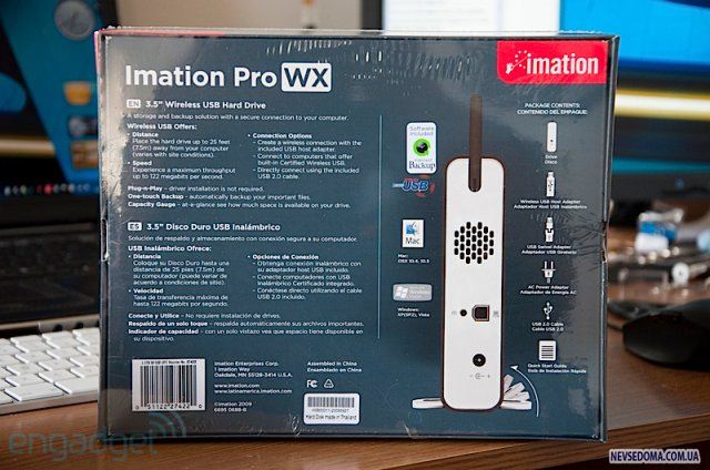 Imation Pro WX - первый внешний винчестер с беспроводным USB интерфейсом (21 фото)