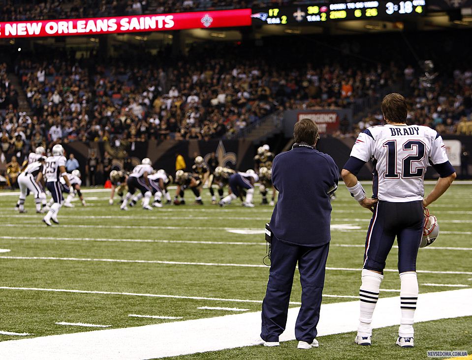 6)    «New England Patriots»                «New Orleans Saints»   . (Bill Haber/Associated Press)