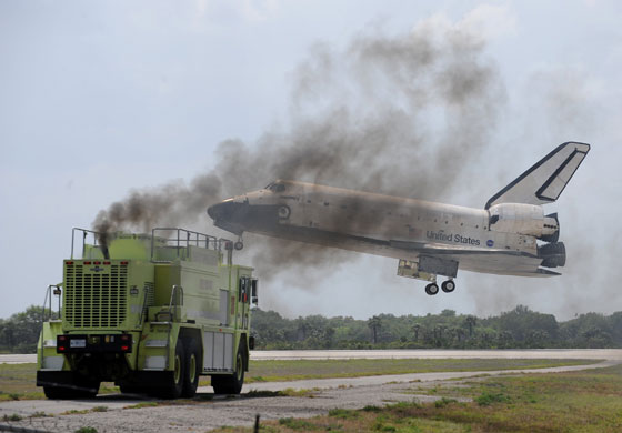   Discovery    13- . Photograph: Stan Honda/AFP/Getty Images