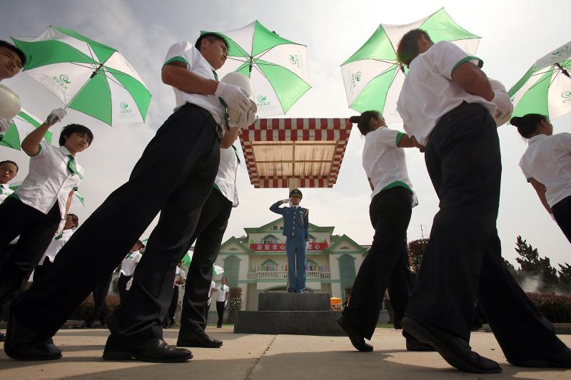 Eco-burial ceremony in Tianjin, China