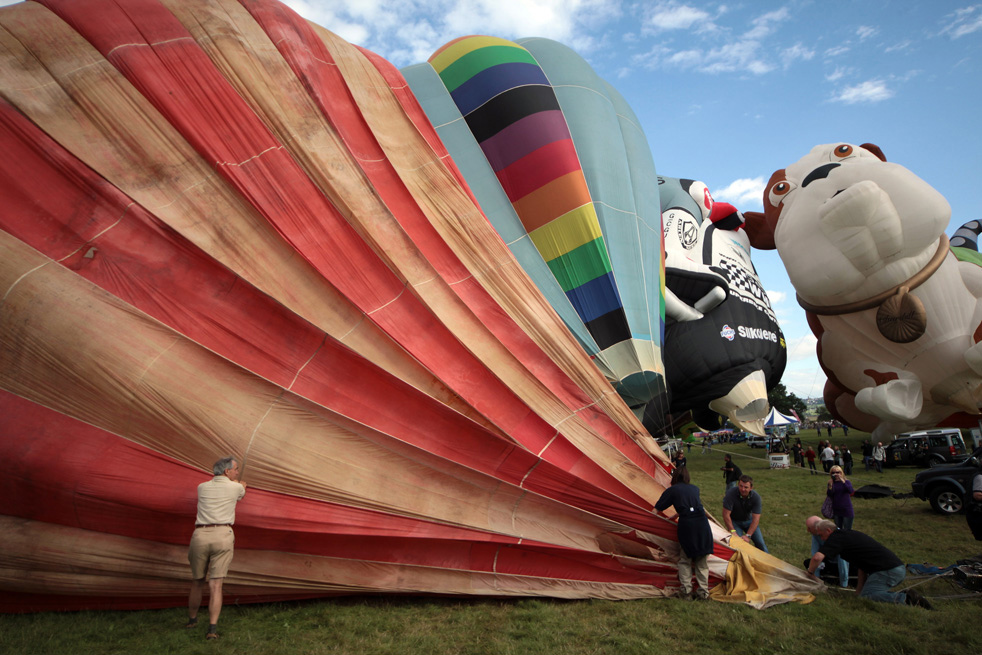 1253 Фестиваль воздушных шаров в Бристоле
