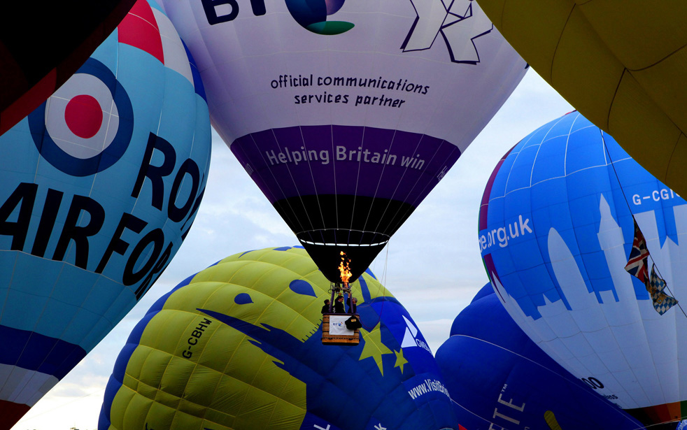 1735 Фестиваль воздушных шаров в Бристоле