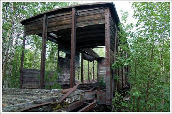 Заброшенная железная дорога (45 фото)