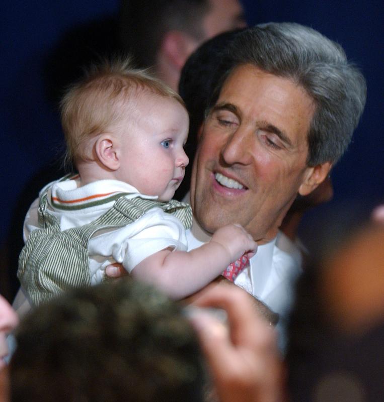Politicians love babies