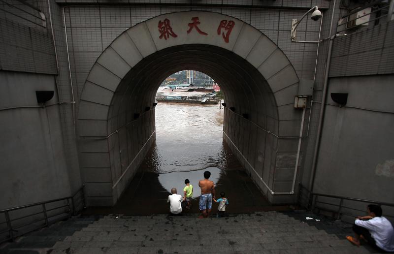 Flooding in Chongqing, China
