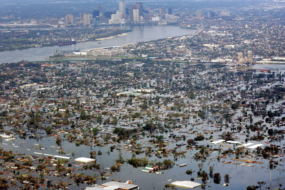 1857 Ураган Катрина пять лет спустя