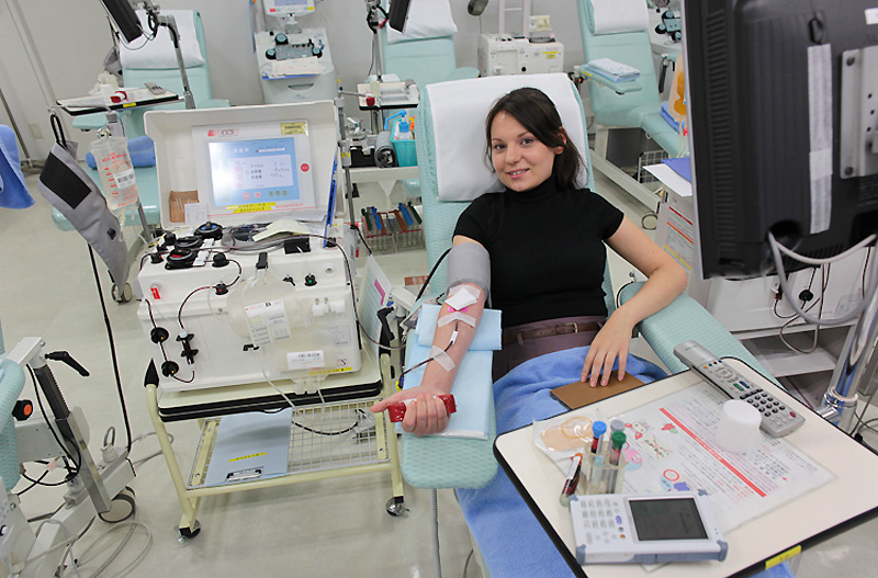 Донорство крови в Японии глазами иностранца