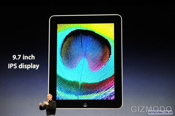 Официальный анонс планшетного компьютера Apple iPad (8 фото + видео)