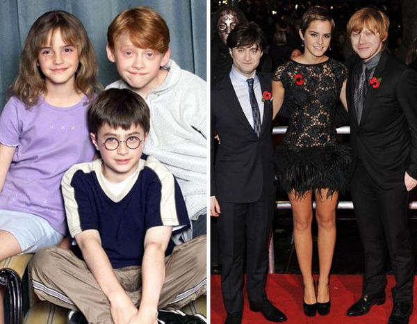 Герои Гарри Поттера тогда и сейчас (8 фото)