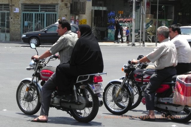 По поводу организации дорожного движения в Иране