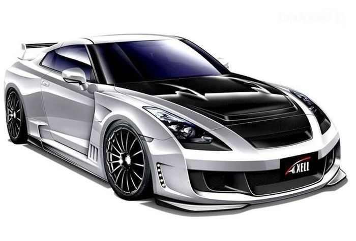 -  Nissan GT-R   Axell Auto (2 )