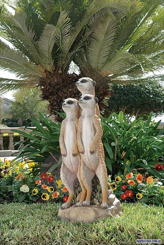 74 Необычные садовые скульптуры