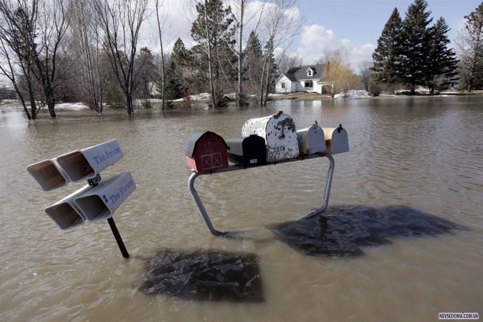0343 990x660 Наводнение в штате Северная Дакота