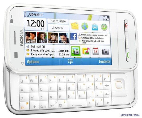 Nokia C6 QWERTY-