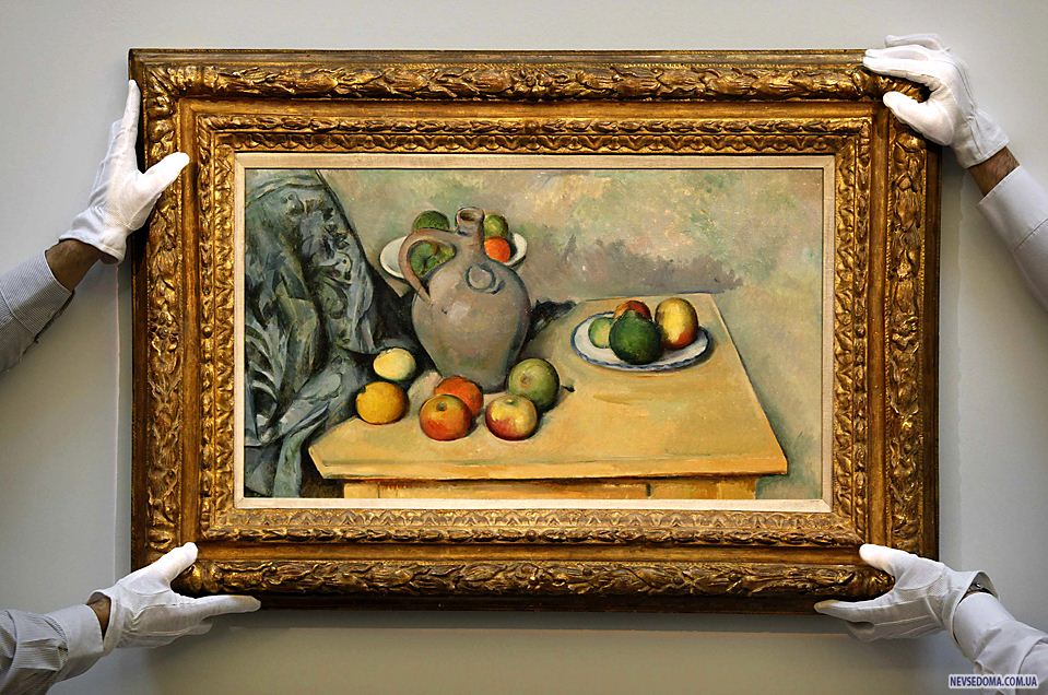 14.   «Sotheby’s»       “Pichet et Fruits Sur une Table”  .     24     . (Stefan Wermuth/Reuters)