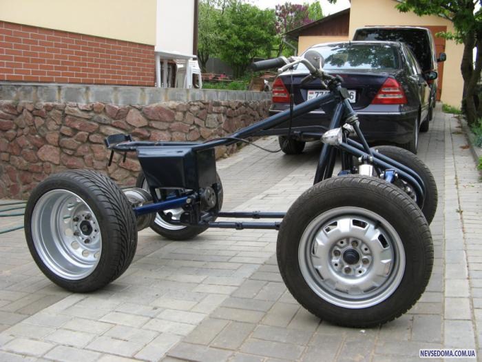 Квадроцикл из мотоцикла Урал
