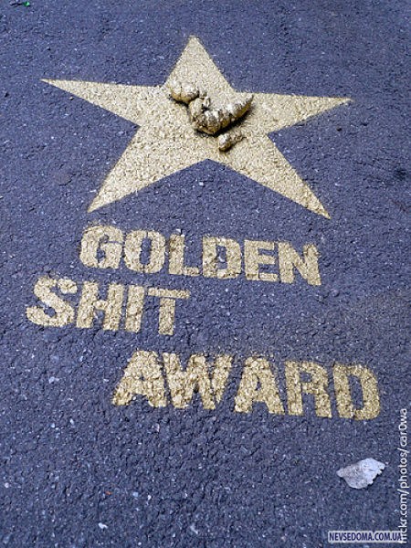 Golden Shit Award   (8 )
