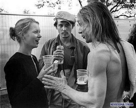 Johnny Depp, Kate Moss, Iggy Pop