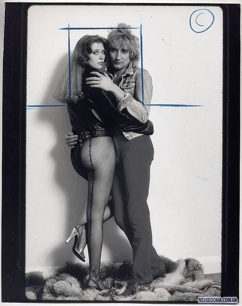 Rod Stewart and Bebe Buell (Liv Tyler's mother)