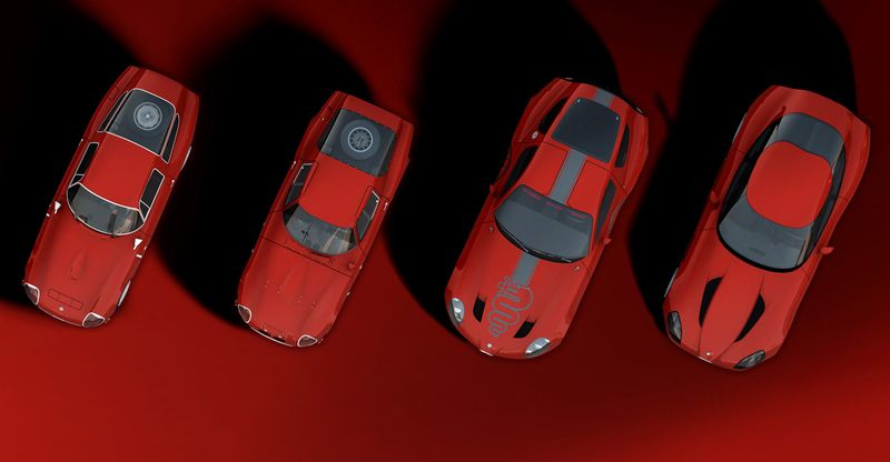 Alfa Romeo TZ3 Stradale   Zagato (6 +)