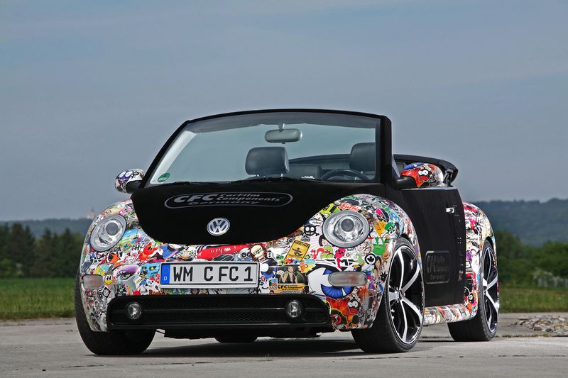 Volkswagen New Beetle  Car Film Components (13 )