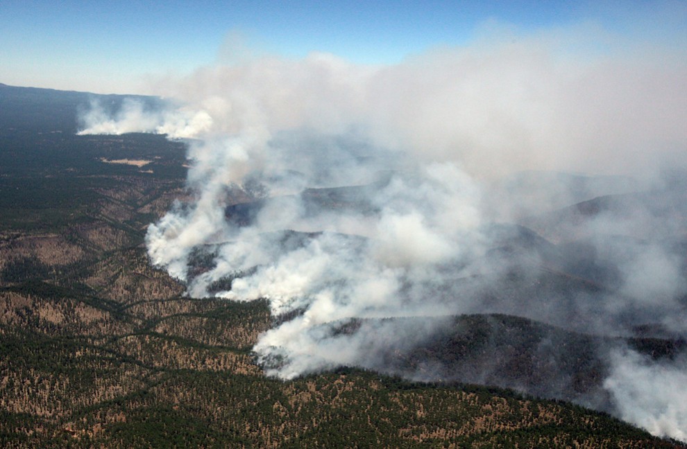 Лесные пожары в Аризоне