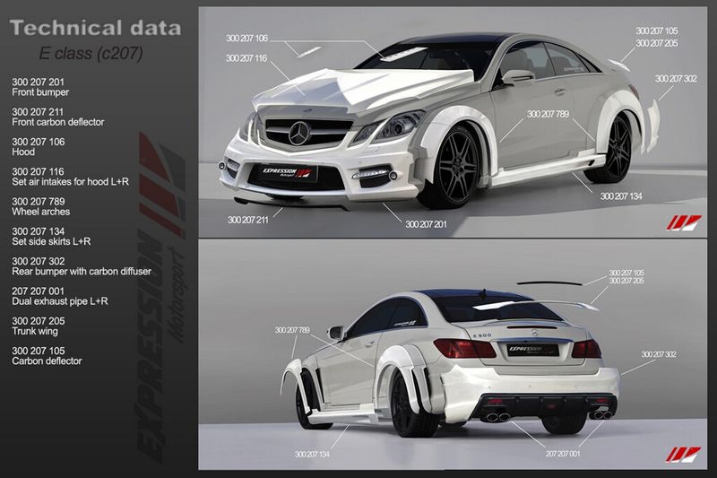 Mercedes E-Class Coupe   Expression Motorsport (5 )
