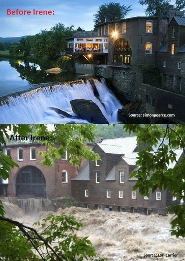 До и после урагана Ирэн (17 фото)