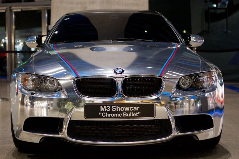 BMW M3 Coupe Chrome Bullet (9 )