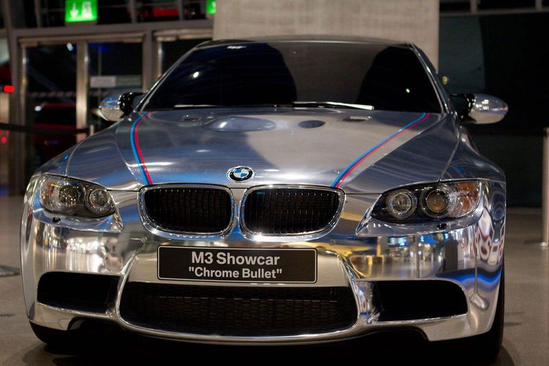 BMW M3 Coupe Chrome Bullet (9 )