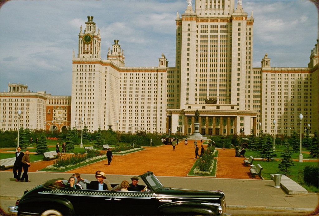 3127 Москва 1956 в фотографиях Жака Дюпакье