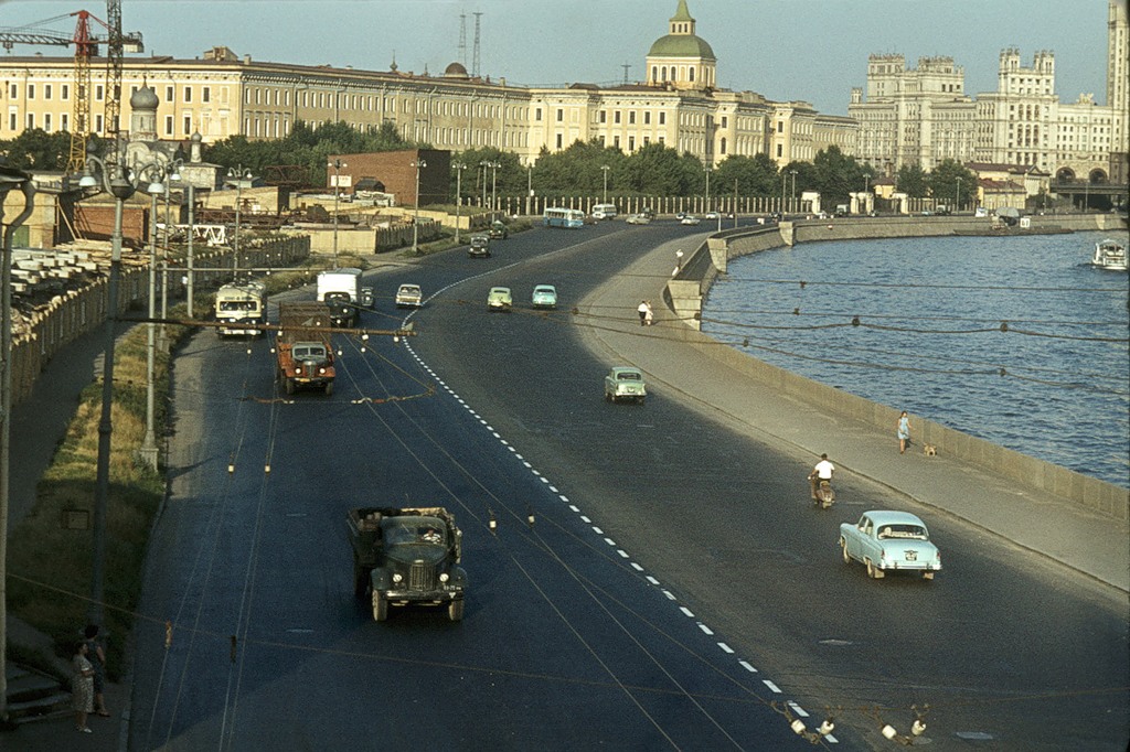 3715 Москва 1956 в фотографиях Жака Дюпакье