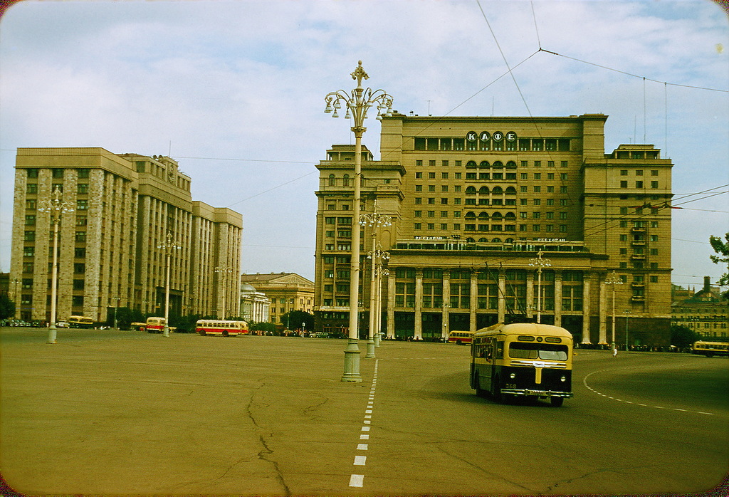 558 Москва 1956 в фотографиях Жака Дюпакье