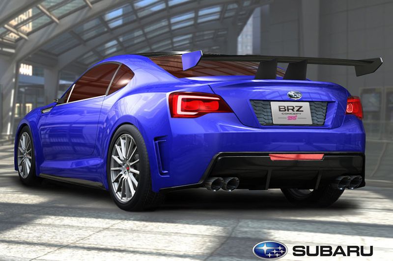    Subaru BRZ Concept STi (5 )