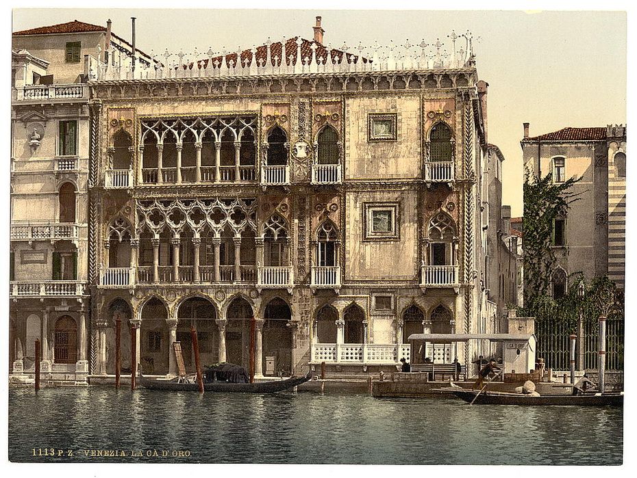 Колоризированные фотографии Венеции конца 19 века (34 фотографии), photo:7