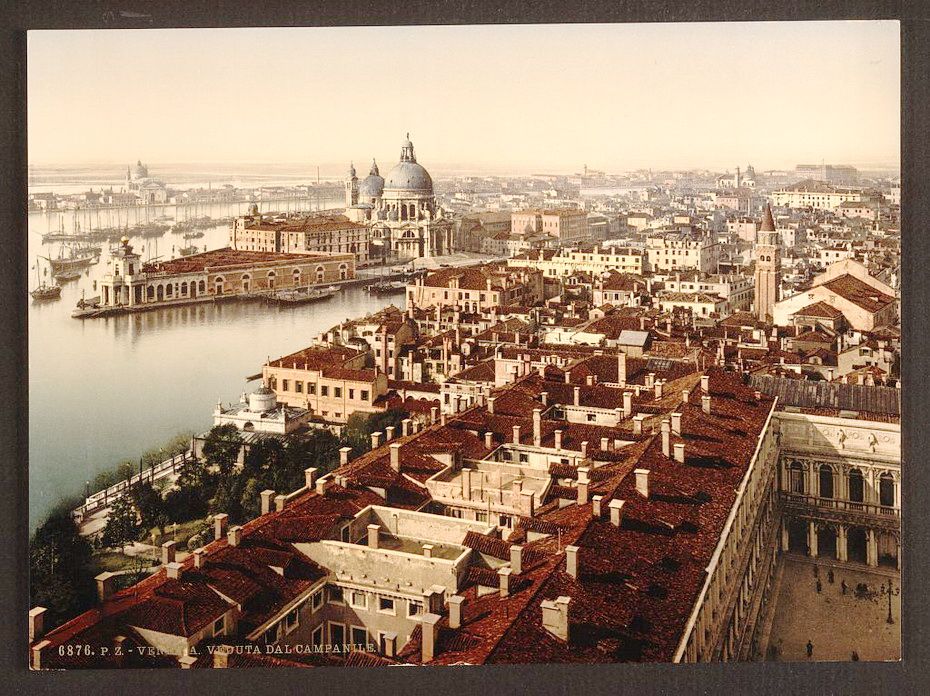 Колоризированные фотографии Венеции конца 19 века (34 фотографии), photo:9